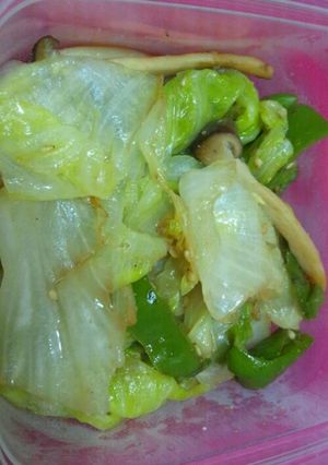 残りのレタスをイタリアン♪-レシピのメイン写真