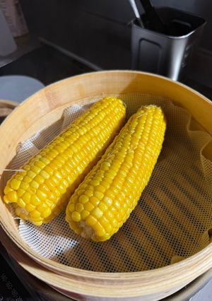 とうもろこしはせいろが一番-レシピのメイン写真