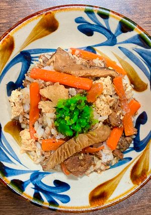 サバ缶で木綿豆腐のそぼろご飯-レシピのメイン写真
