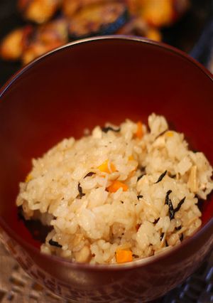 ひじきの炊き込みご飯-レシピのメイン写真