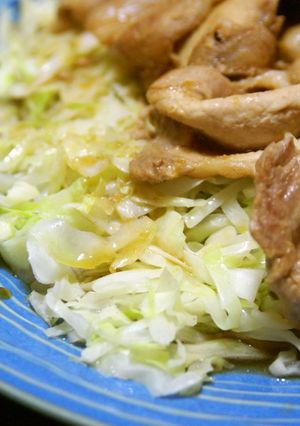 生姜焼きにぴったり！美味しいキャベツ♪-レシピのメイン写真