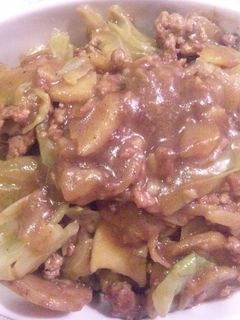 きゃべとんじゃが no カレー炒め煮-レシピのメイン写真