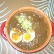 ガーリックトーストと食す☆牛もつ煮込み♪