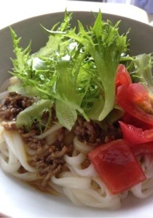 冷やしカレーうどん-レシピのメイン写真