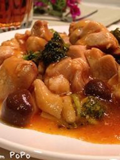 鶏とケチャップの甘酢煮-レシピのメイン写真