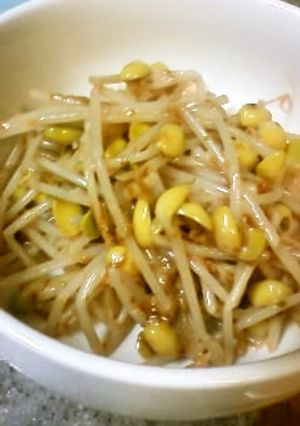 豆もやしと海苔の佃煮のサラダ-レシピのメイン写真