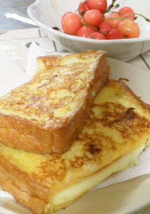 *ハムとチーズdeフレンチトースト*-レシピのメイン写真