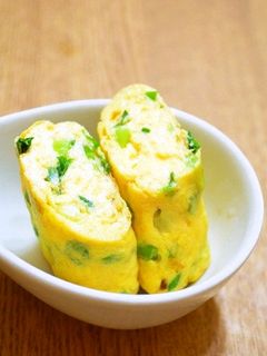 塩麹で葱入りミニミニだし巻き玉子-レシピのメイン写真