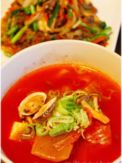 残ったキムチで簡単♪美味♡チゲ風スープ-レシピのメイン写真