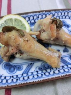 鶏手羽元のハーブレモン焼き-レシピのメイン写真