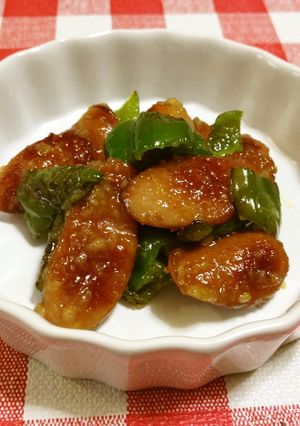 ウィンナ♡甘味噌♡炒めてビックリ!!-レシピのメイン写真