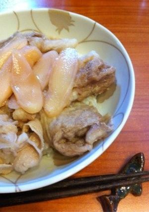 カンタン豚丼-レシピのメイン写真
