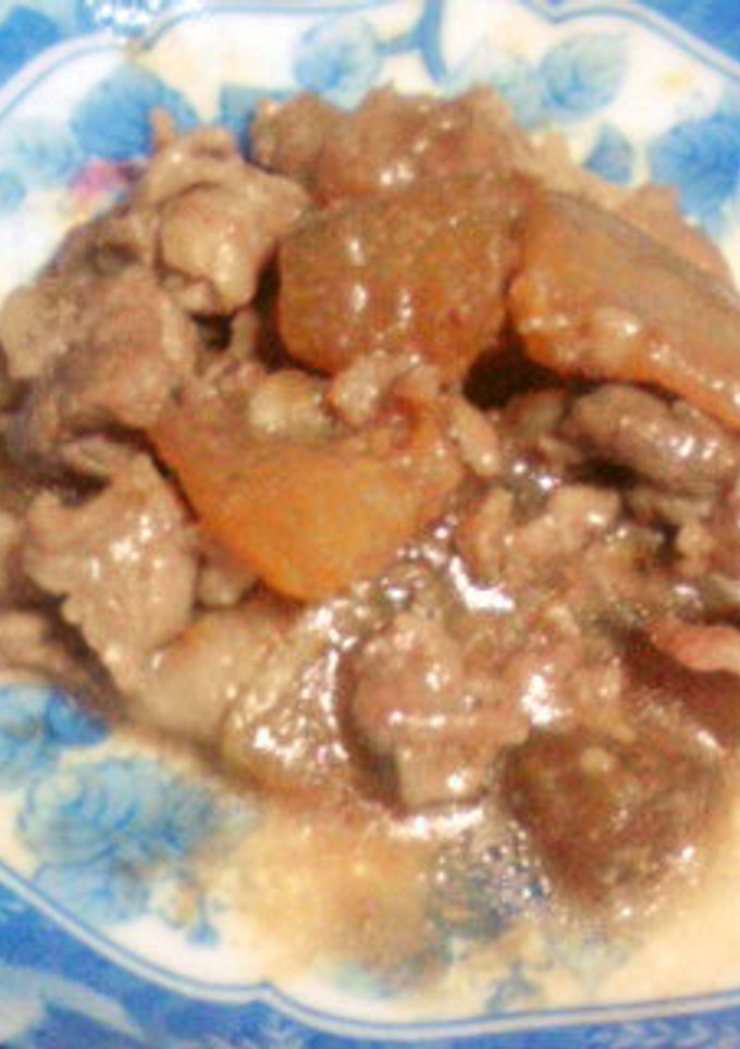 冬瓜と豚肉のごま油炒め-レシピのメイン写真