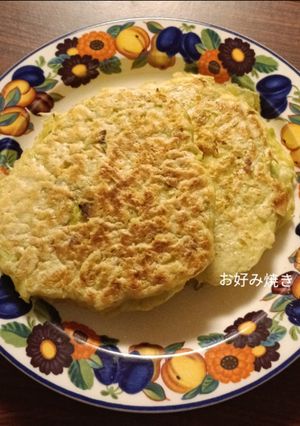 モチモチの、お好み焼き-レシピのメイン写真