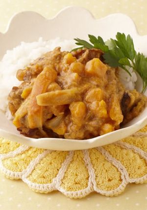 かぼちゃのまろやかミルクカレー-レシピのメイン写真