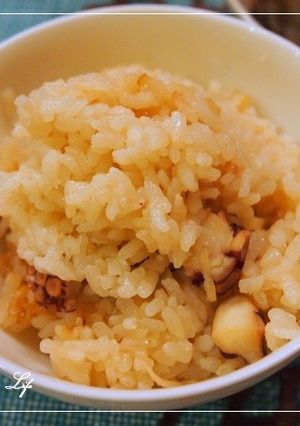 たこと新生姜の炊き込みご飯-レシピのメイン写真