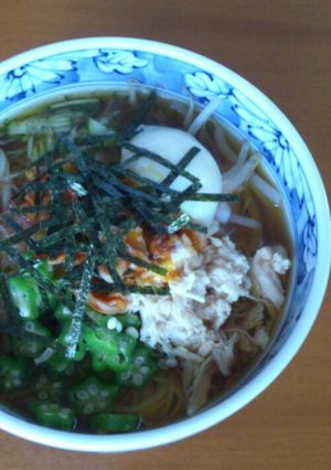 彩りぶっかけそうめん*-レシピのメイン写真