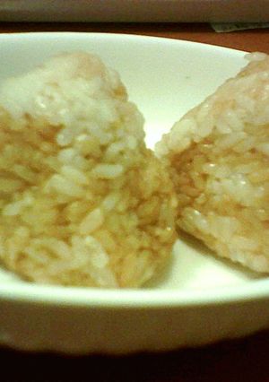 美味しい醤油おにぎり(^^)-レシピのメイン写真