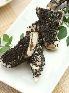 梅ささみの胡麻焼き-レシピのメイン写真