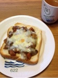 ☆リメイクレシピ☆カレートースト☆-レシピのメイン写真