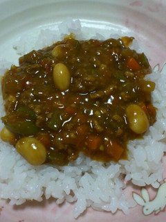夏野菜でドライカレー-レシピのメイン写真
