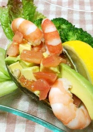 ☆アボガド&エビのサラダ☆-レシピのメイン写真