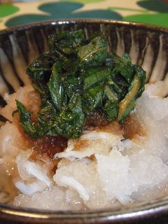 大根おろし ~にんにく大葉醤油~-レシピのメイン写真