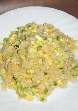 ズッキーニのチャーハン-レシピのメイン写真