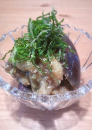 生姜がきいてる☆さっぱり茄子の酢味噌あえ-レシピのメイン写真