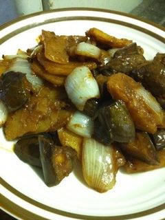ナスの油味噌炒め-レシピのメイン写真