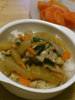★トロトロ大根と豚肉丼★-レシピのメイン写真