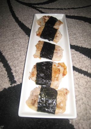 豚とろ~りバター磯辺もち-レシピのメイン写真
