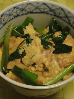 油揚げの卵とじ丼-レシピのメイン写真