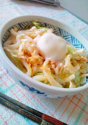 朝食に♪なんちゃってサラダうどん-レシピのメイン写真