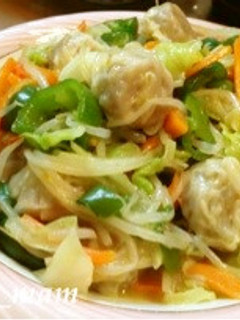 お肉が無くても★シュウマイde★野菜炒め-レシピのメイン写真