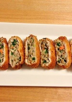 ジューシー美味♡豚カツ餃子-レシピのメイン写真