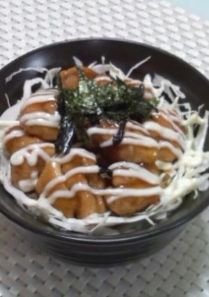 鶏てりマヨ丼-レシピのメイン写真