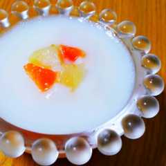 รูปของ ♡柔か過ぎない牛乳寒天♡ダイエットにも♥