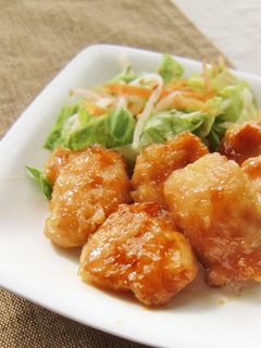 お弁当に重宝!鶏むね肉のテリヤキ味-レシピのメイン写真
