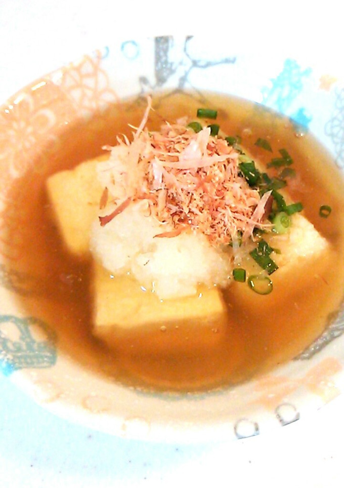 出汁までおいしく！揚げない揚げだし豆腐-レシピのメイン写真