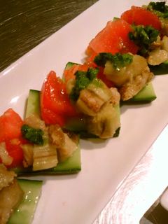 夏の野菜カナッペ-レシピのメイン写真