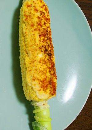 ♥キューバ風チーズ焼きトウモロコシ♥-レシピのメイン写真