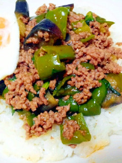 夏野菜入りのガパオライス-レシピのメイン写真
