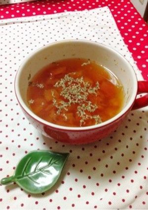 簡単☆トマトとパセリのスープ-レシピのメイン写真