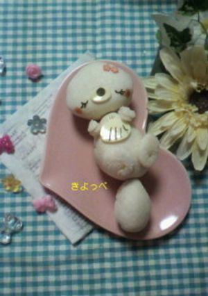 食パンDEラッコちゃん☆キャラ弁-レシピのメイン写真