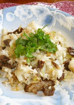牛肉ジャコチャーハン-レシピのメイン写真