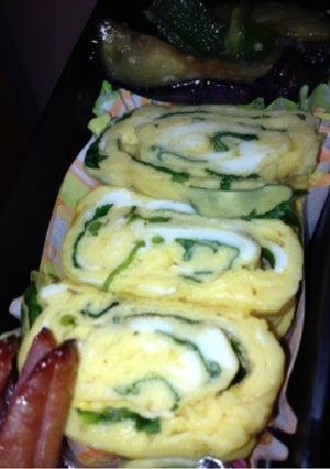 ふっくら☆やわらか☆ミツバの卵焼き☆彡-レシピのメイン写真