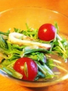 うまうま!イカと水菜のサラダ☆-レシピのメイン写真