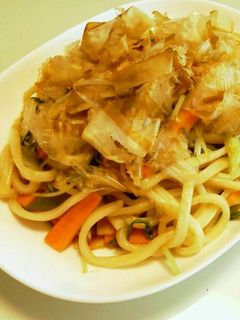 *ポン酢 de 焼きうどん*-レシピのメイン写真