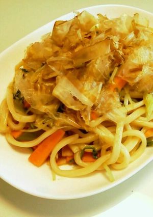 ＊ポン酢 de 焼きうどん＊-レシピのメイン写真